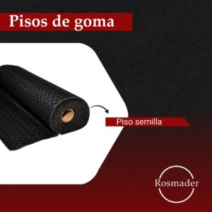 Piso de goma SEMILLA 3mm