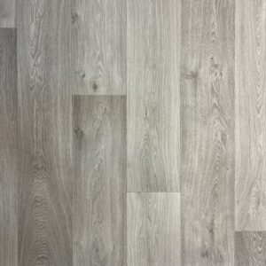 PISO VINÍLICO EN ROLLO “ROBLE GRIS” 2MM